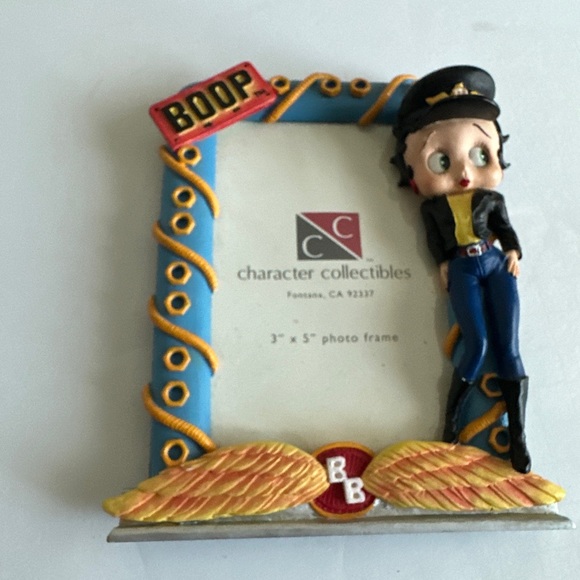 Betty Boop in Biker Dress 3.5" x 5" Retired Photo Frame Picture Frames - Picture 4 of 9